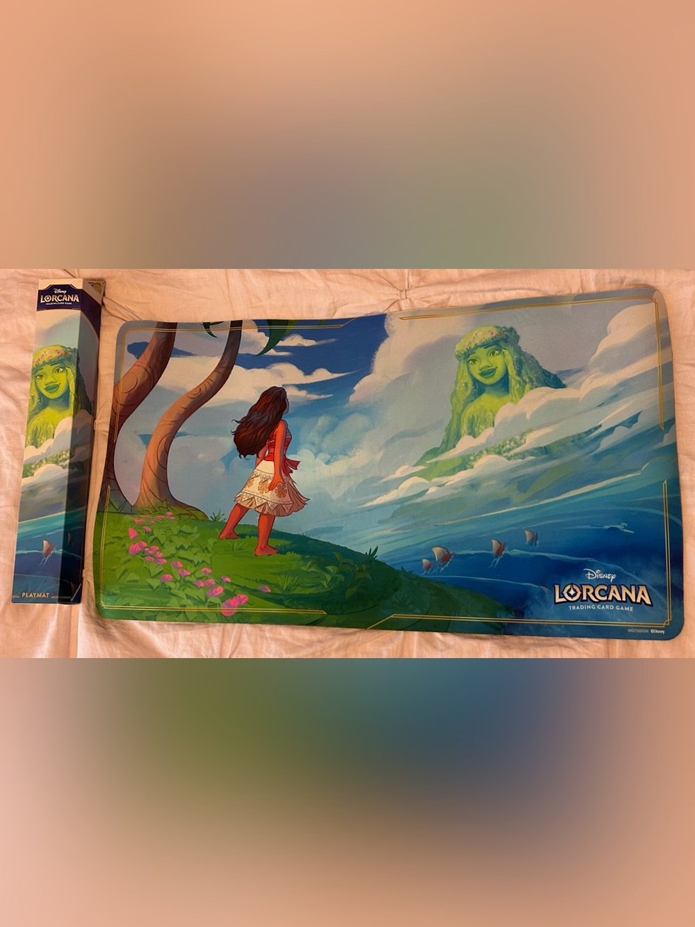Disney Lorcana Moana & Te Fiti Playmat Into The Inklands